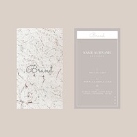 Business card template vector luxury style set