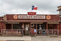 The Broken Spoke, a dance hall and self-proclaimed &quot;honky-tonk,&quot; or bar that provides musical (usually country) entertainment, in Austin. Original image from <a href="https://www.rawpixel.com/search/carol%20m.%20highsmith?sort=curated&amp;page=1">Carol M. Highsmith</a>&rsquo;s America, Library of Congress collection. Digitally enhanced by rawpixel.