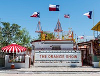 The &ldquo;Orange Show&rdquo; funky-art site in Houston.