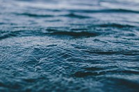 Deep blue ocean waves, water texture. Original public domain image from Wikimedia Commons