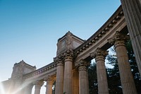 Palace of Fine Arts Theatre, São Francisco, EUA.. Original public domain image from Wikimedia Commons