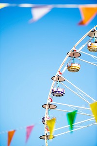 Amusement park. Original public domain image from Wikimedia Commons