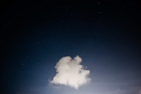 Cloud, Puchuncavi, Chile. Original public domain image from Wikimedia Commons