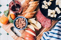 Snack Cheeseboard. Original public domain image from <a href="https://commons.wikimedia.org/wiki/File:California,_United_States_(Unsplash_AbuQX0g4cdU).jpg" target="_blank">Wikimedia Commons</a>