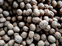 Basket of raw walnuts in their shell. Original public domain image from <a href="https://commons.wikimedia.org/wiki/File:Walnuts_(Unsplash).jpg" target="_blank" rel="noopener noreferrer nofollow">Wikimedia Commons</a>