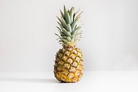 Minimal pineapple, fruit background. Original public domain image from Wikimedia Commons