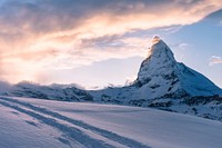 Zermatt. Original public domain image from Wikimedia Commons