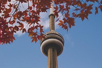 CN Tower, Canada. Original public domain image from Wikimedia Commons