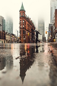 Toronto Flatiron Reflections. Original public domain image from <a href="https://commons.wikimedia.org/wiki/File:Toronto_Flatiron_Reflections_(Unsplash).jpg" target="_blank" rel="noopener noreferrer nofollow">Wikimedia Commons</a>