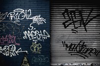 Graffity in urban city. Original public domain image from <a href="https://commons.wikimedia.org/wiki/File:Painted_wall_(Unsplash).jpg" target="_blank">Wikimedia Commons</a>