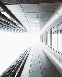 Low-angle shot of a building in Berlin, Germany. Original public domain image from Wikimedia Commons