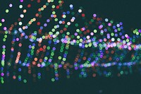 Festive bokeh light background. Original public domain image from Wikimedia Commons