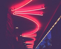 Fremont Street, Las Vegas, United States. Original public domain image from Wikimedia Commons