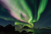 The light in the sky. Original public domain image from <a href="https://commons.wikimedia.org/wiki/File:Lofoten,_Norway_(Unsplash).jpg" target="_blank">Wikimedia Commons</a>