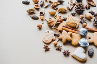 Herbs, spices and cookies. Original public domain image from Wikimedia Commons