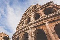 Ruined building. Original public domain image from <a href="https://commons.wikimedia.org/wiki/File:Colosseum,_Roma,_Italy_(Unsplash).jpg" target="_blank">Wikimedia Commons</a>