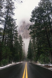 Yosemite National Park, United States. Original public domain image from Wikimedia Commons