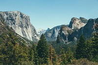 Yosemite national park, USA. Original public domain image from <a href="https://commons.wikimedia.org/wiki/File:Yosemite_National_Park_Road,_Yosemite_Valley,_United_States_(Unsplash_dTXzx8TmDfU).jpg" target="_blank">Wikimedia Commons</a>