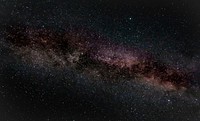 Milky way. Original public domain image from Wikimedia Commons