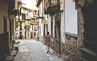 Original public domain image from <a href="https://commons.wikimedia.org/wiki/File:Candelario,_Spain_(Unsplash).jpg" target="_blank" rel="noopener noreferrer nofollow">Wikimedia Commons</a>