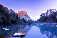 Yosemite Valley, United States. Original public domain image from Wikimedia Commons