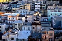 Colorful concrete buildings. Original public domain image from <a href="https://commons.wikimedia.org/wiki/File:North_Beach,_San_Francisco,_United_States_(Unsplash).jpg" target="_blank">Wikimedia Commons</a>
