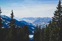 A majestic view of a mountain valley in the winter. Original public domain image from <a href="https://commons.wikimedia.org/wiki/File:Flachau_mountain_valley_(Unsplash).jpg" target="_blank" rel="noopener noreferrer nofollow">Wikimedia Commons</a>