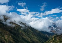 Salcantay, Peru, also known as the the top of the Vilcabamba mountain range. Original public domain image from Wikimedia Commons