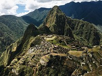 Aguas Calientes, Peru. Original public domain image from Wikimedia Commons