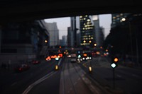 Cityscape at dusk from train tunnel. Original public domain image from <a href="https://commons.wikimedia.org/wiki/File:Cityscape_dusk_(Unsplash).jpg" target="_blank">Wikimedia Commons</a>