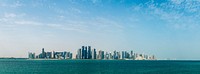 Doha, Qatar. Original public domain image from Wikimedia Commons