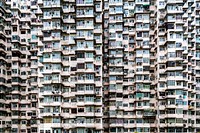 Quarry Bay apartments. Original public domain image from Wikimedia Commons