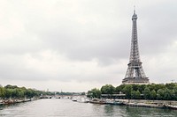 Eiffel Tower, Paris, France. Original public domain image from Wikimedia Commons