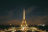 Eiffel Tower, Paris, France. Original public domain image from Wikimedia Commons