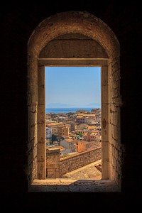 Corfu, Greece. Original public domain image from Wikimedia Commons