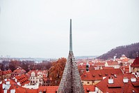 Prague Height Cityscape. Original public domain image from Wikimedia Commons