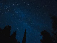 Starry sky in the wilderness. Original public domain image from <a href="https://commons.wikimedia.org/wiki/File:Cagliari,_Italy_(Unsplash_salCU9EVdHE).jpg" target="_blank">Wikimedia Commons</a>