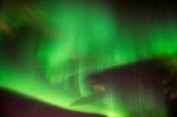 Aurora lights in Hamrar, Akureyri, Iceland. Original public domain image from <a href="https://commons.wikimedia.org/wiki/File:Hamrar,_Akureyri,_Iceland_(Unsplash).jpg" target="_blank">Wikimedia Commons</a>