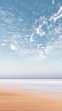 iPhone wallpaper, summer beach aesthetic HD nature image background. Original public domain image from Wikimedia Commons