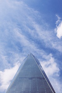 One World Trade Center, New York, United States. Original public domain image from Wikimedia Commons
