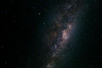 A closeup photograph of the Milky Way as seen from Streaky Bay. Original public domain image from Wikimedia Commons