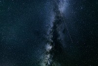 Beautiful milky way. Original public domain image from Wikimedia Commons