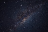 Beautiful milky way. Original public domain image from Wikimedia Commons