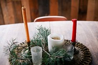 Candles photography. Original public domain image from Wikimedia Commons