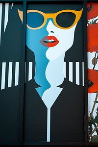 Street art in Stuttgart, Germany. Original public domain image from Wikimedia Commons - 31 August 2017. 