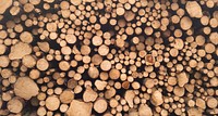 A large pile of brown lumber. Original public domain image from <a href="https://commons.wikimedia.org/wiki/File:Stacked_(Unsplash).jpg" target="_blank" rel="noopener noreferrer nofollow">Wikimedia Commons</a>