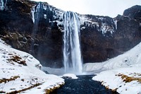 Waterfalls. Original public domain image from Wikimedia Commons