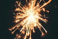 Firework sparks, celebration background. Original public domain image from Wikimedia Commons