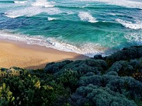 Beautiful tropical island. Original public domain image from Wikimedia Commons