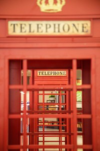 Red telephone booth. Original public domain image from <a href="https://commons.wikimedia.org/wiki/File:YIFEI_CHEN_2017-06-02_(Unsplash_mIdba108LMs).jpg" target="_blank">Wikimedia Commons</a>